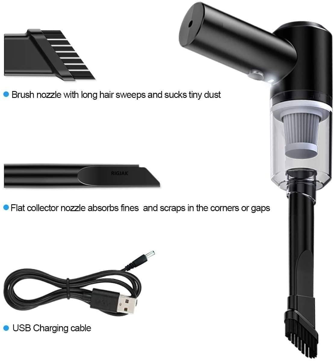 Portable Air Duster Wireless Vacuum Cleaner for Cars and Home